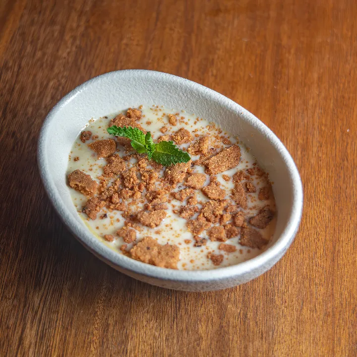 Mango panna cotta