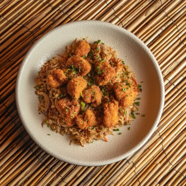 Arroz con Pollo Crocante