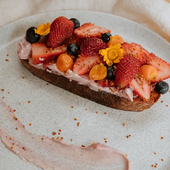 Tostada de Cheesecake