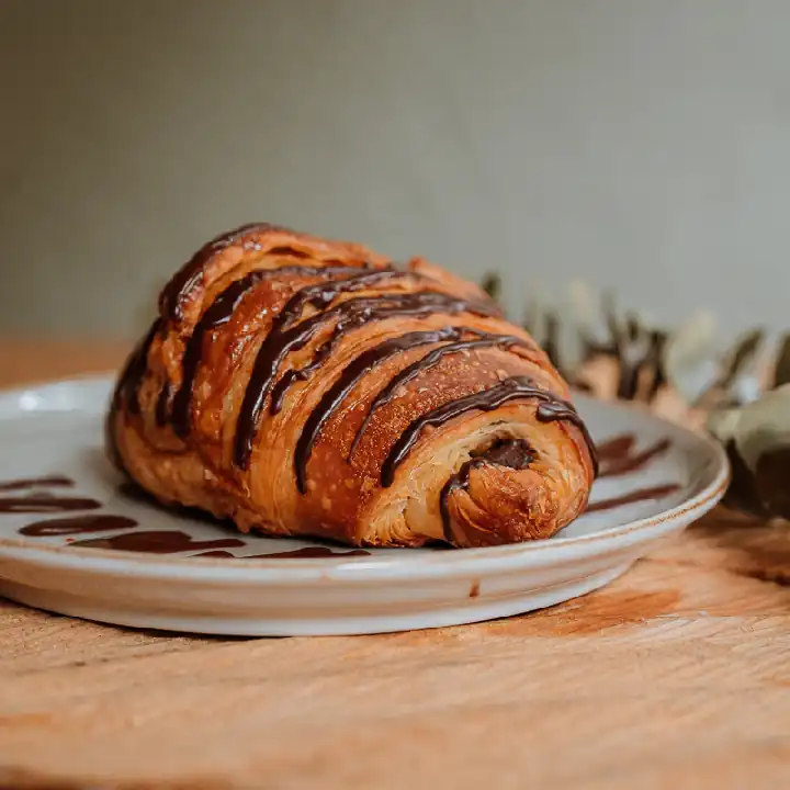 Croissant de chocolate