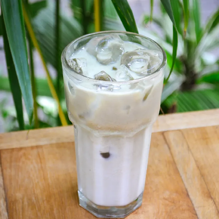 Matcha latte helado