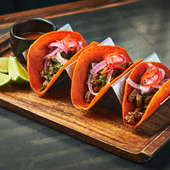 Tacos de solomito de res