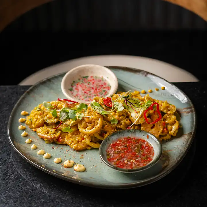 Arroz cremoso de mariscos 