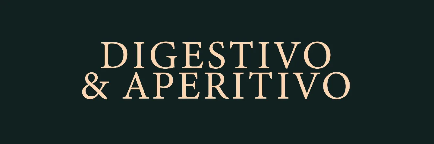 DIGESTIVOS Y APERITIVOS