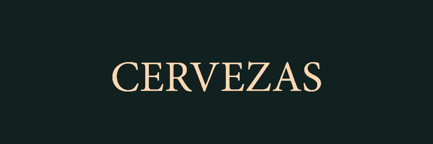 CERVEZAS