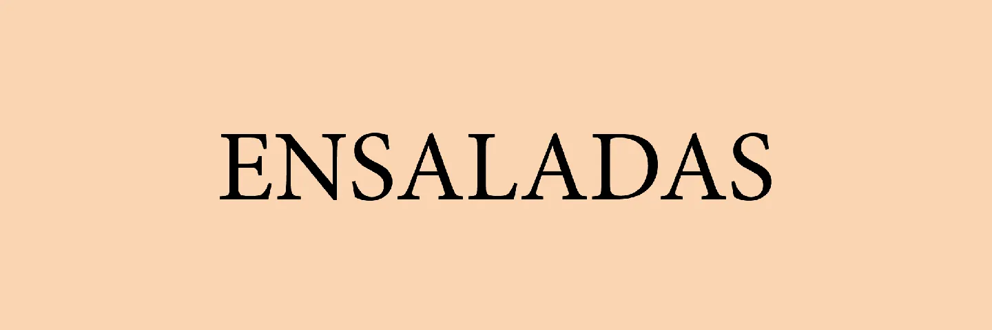 ENSALADAS