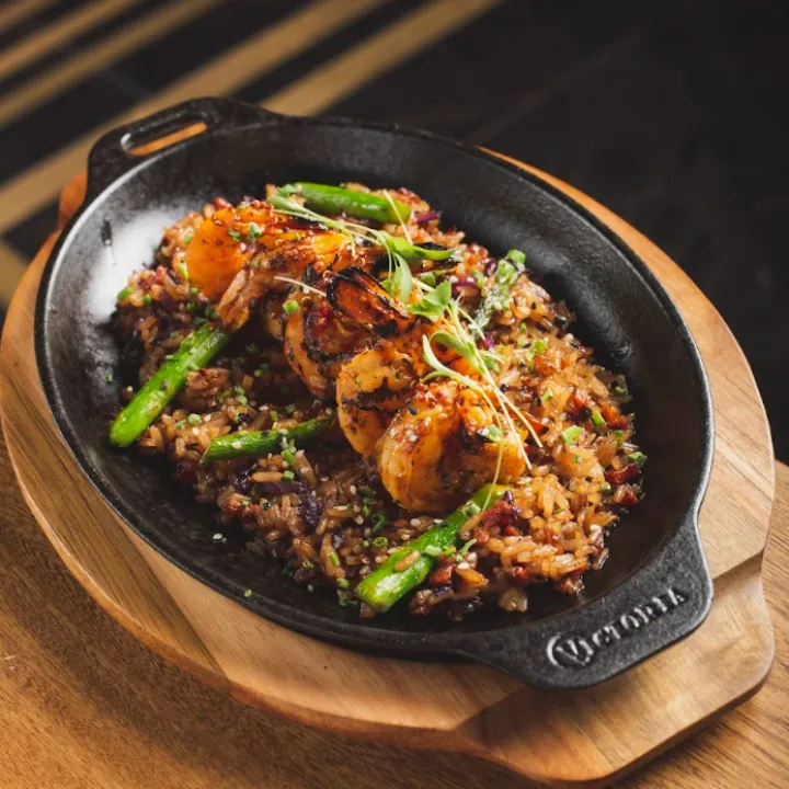 ARROZ FRITO CON LANGOSTINOS