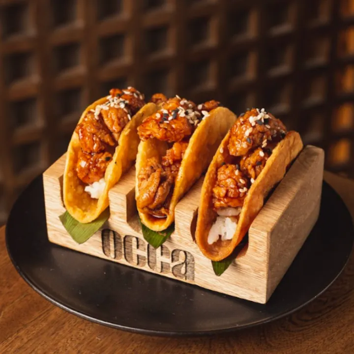 TACO POLLO COREANO