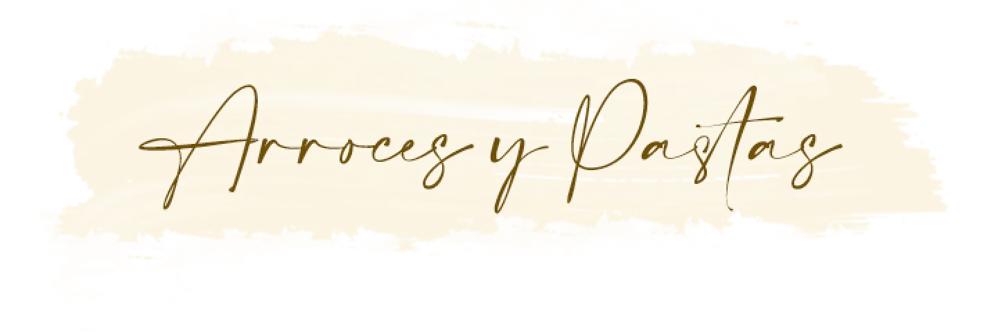 Arroces y Pastas