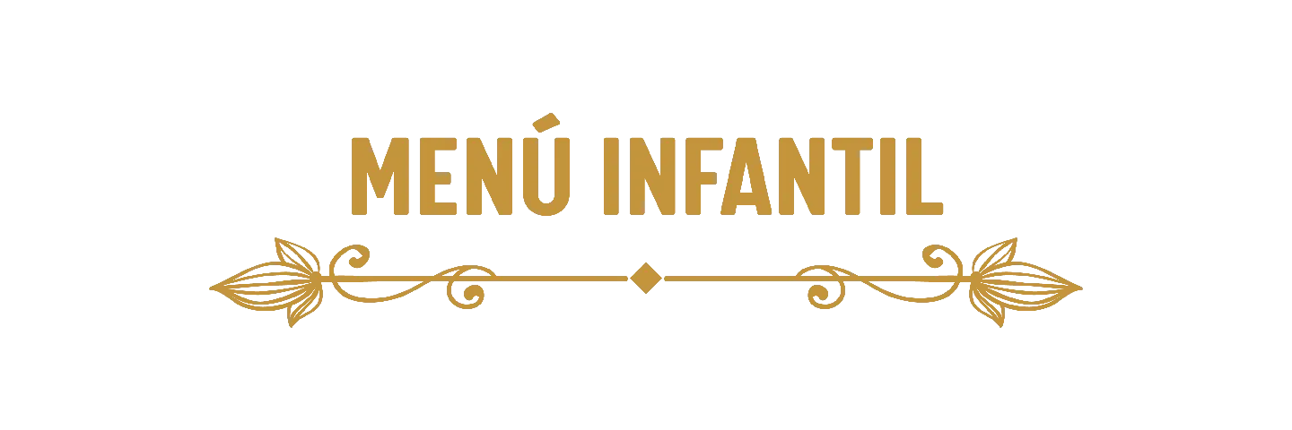 Menú Infantil