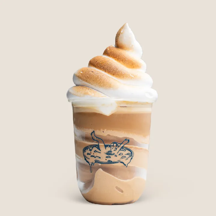 Caramel Affogato Flambée