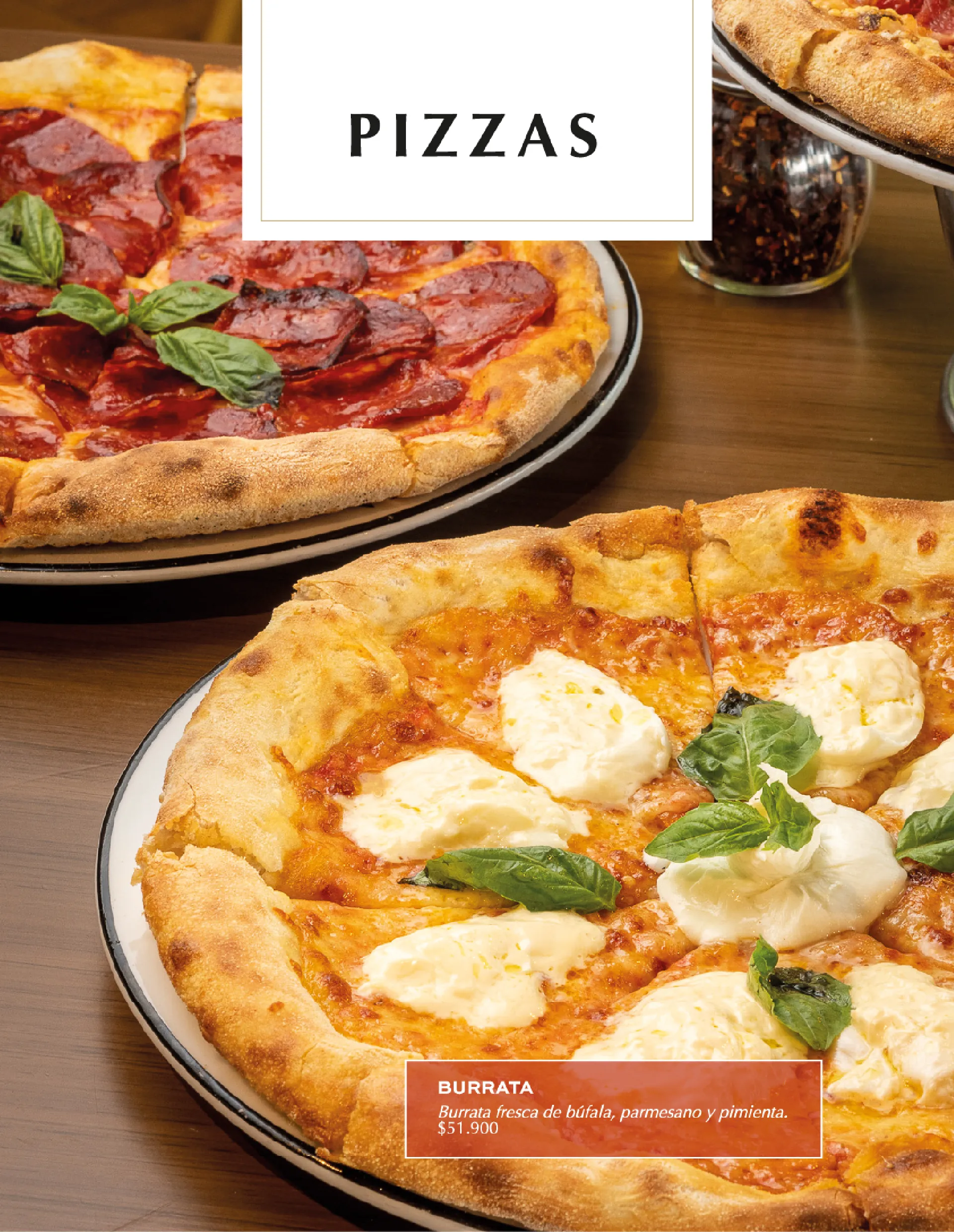 Banner pizzas