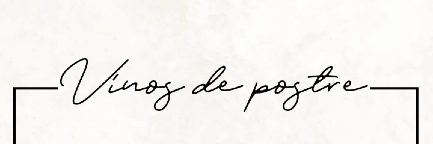Vinos de Postre