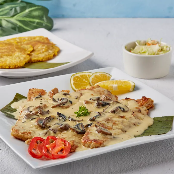 Filete con Champiñones