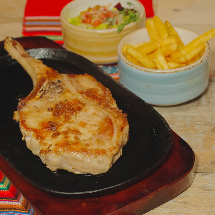 Tomahawk de Cerdo Americano