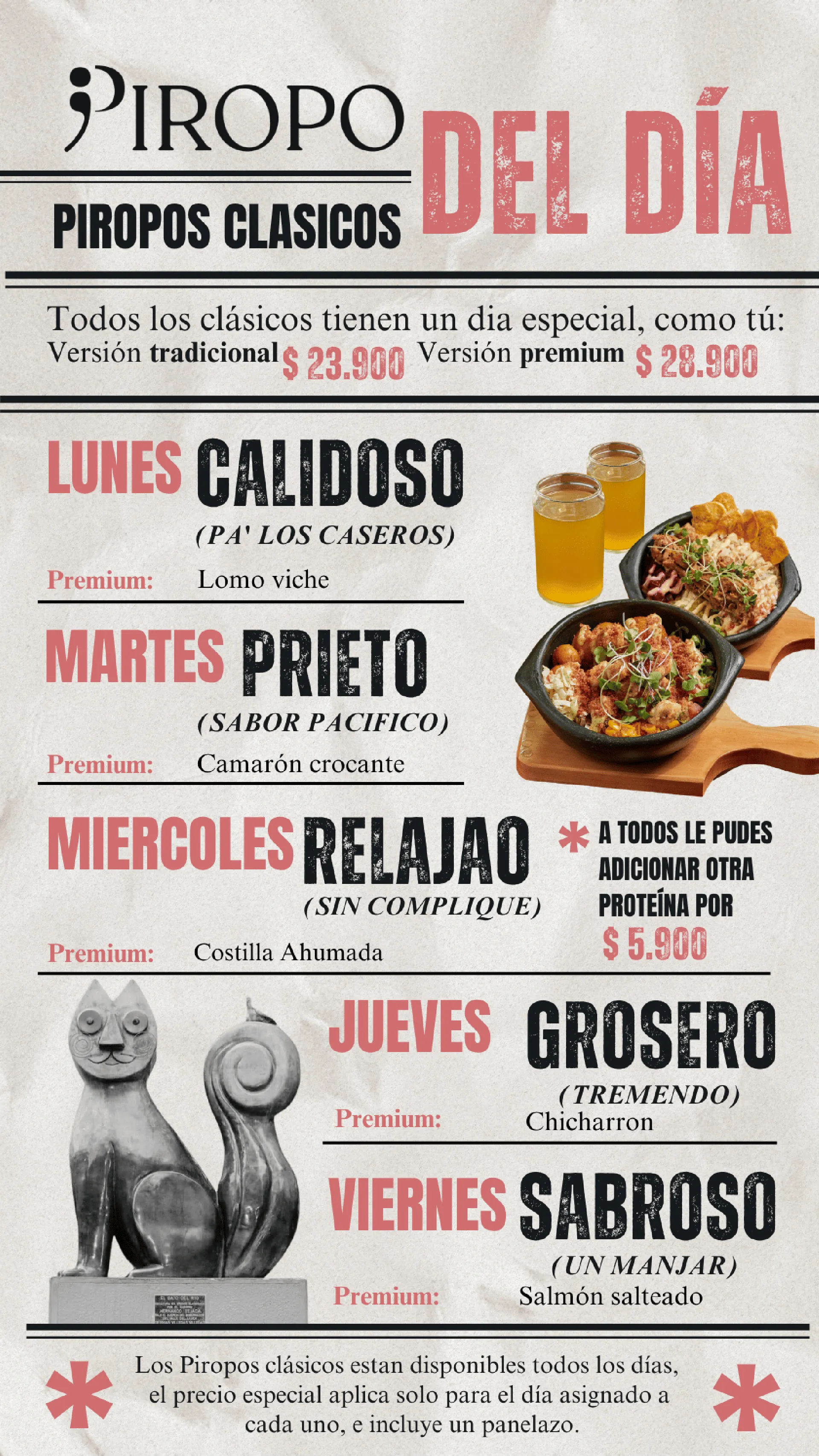 Piropos del día
