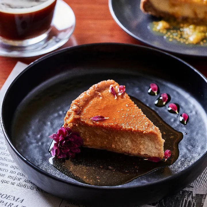 Flan de Pandebono 
