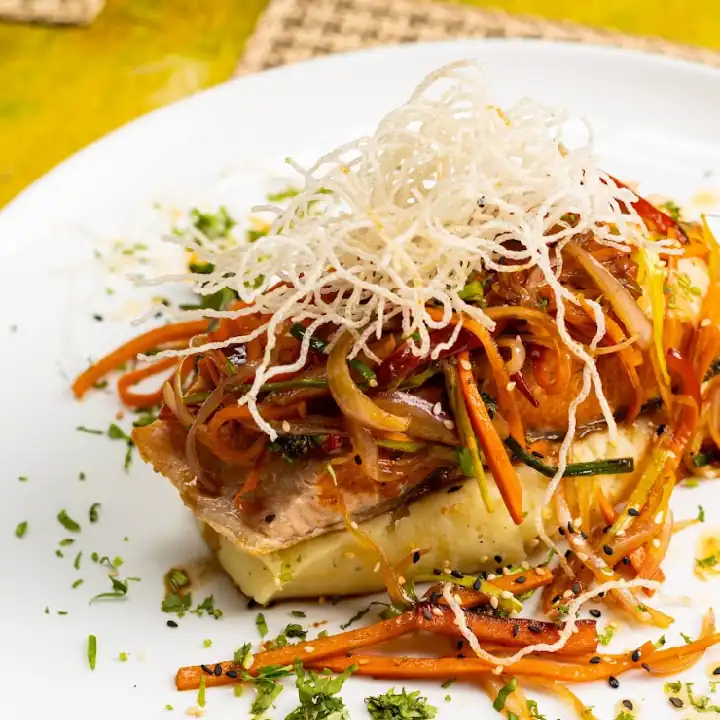 Salmón Teriyaki