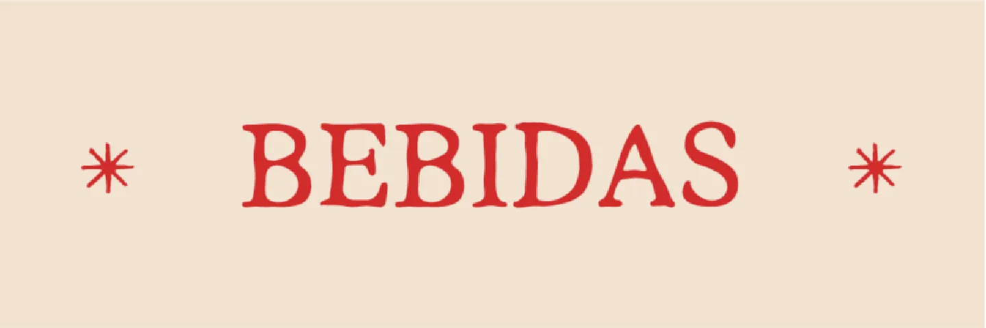 BEBIDAS
