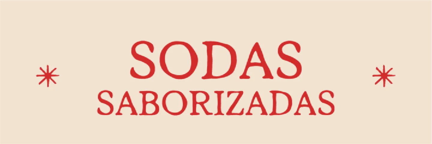 SODAS SABORIZADAS