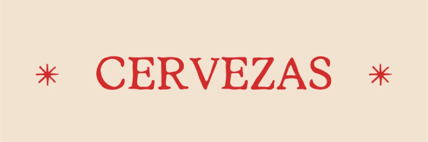 CERVEZAS