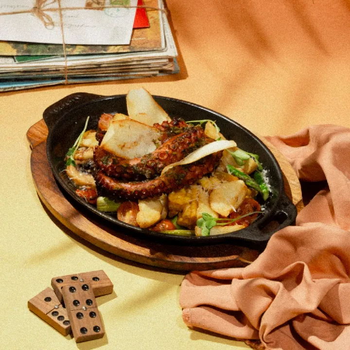 Pulpo parrilla