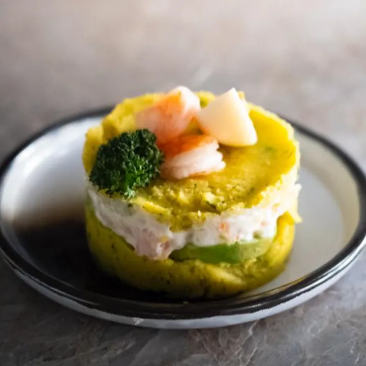 Causa Limeña Camarones 