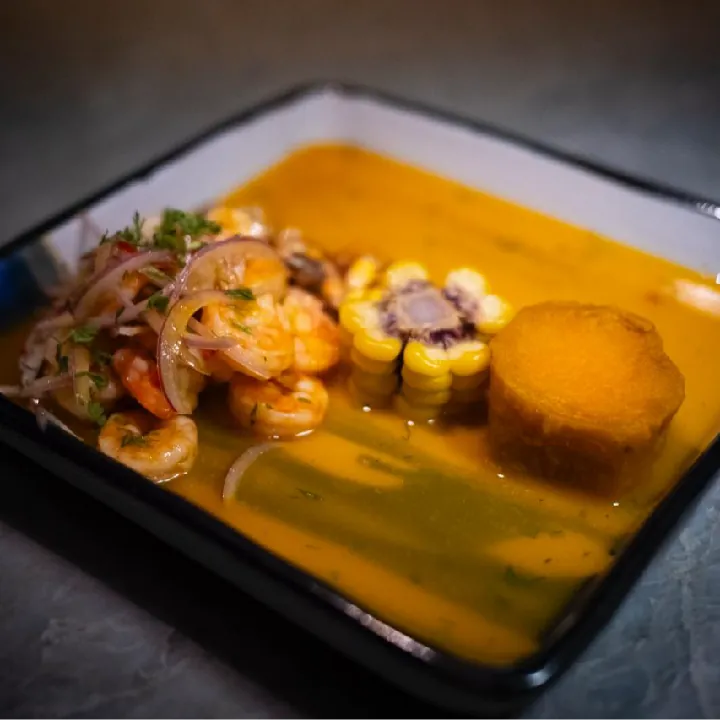 Ceviche de Camarón Ají Amarillo 