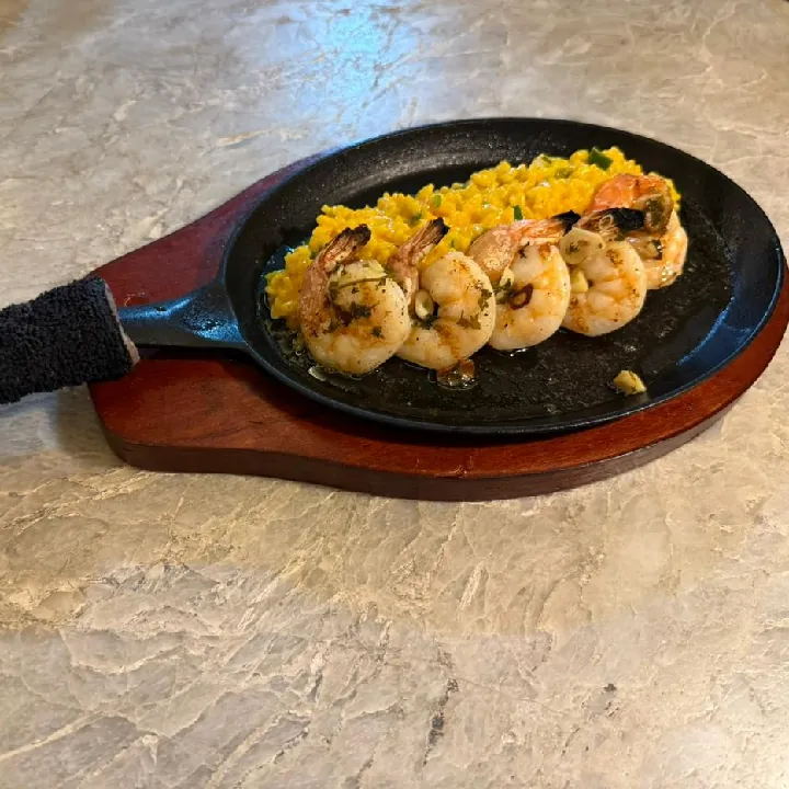 Arroz PuraVida con Langostinos 