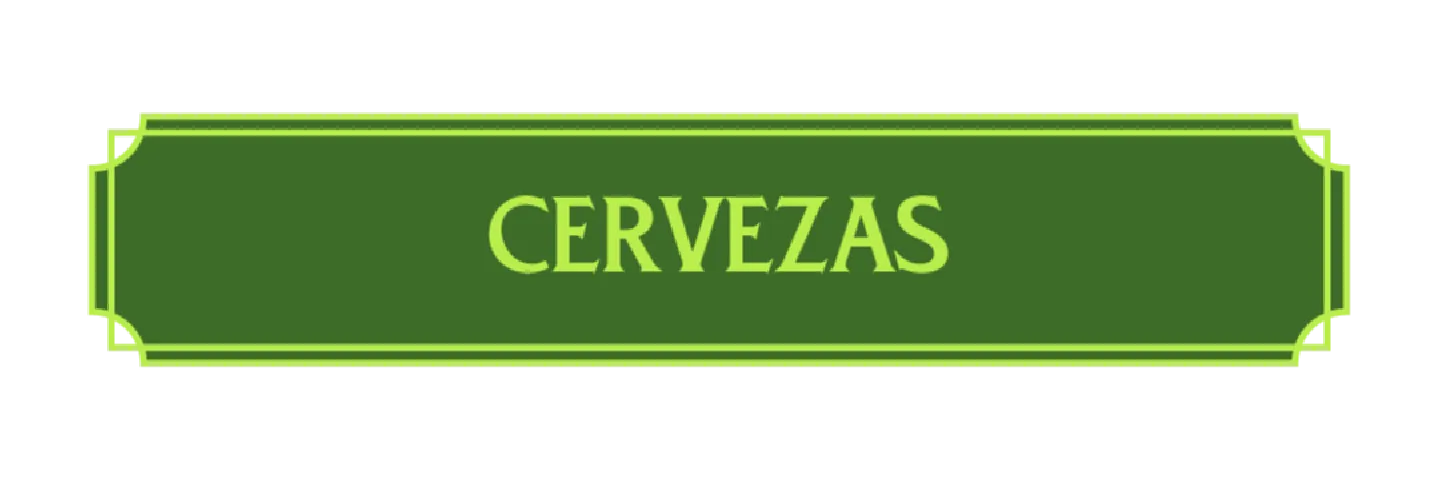Cervezas