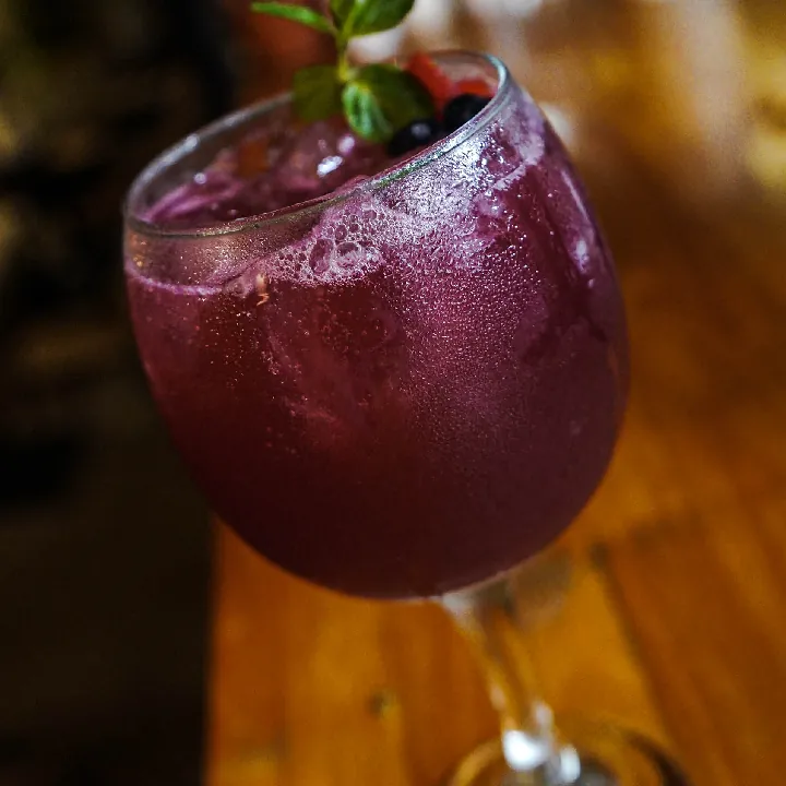 Soda de Frutos Rojos