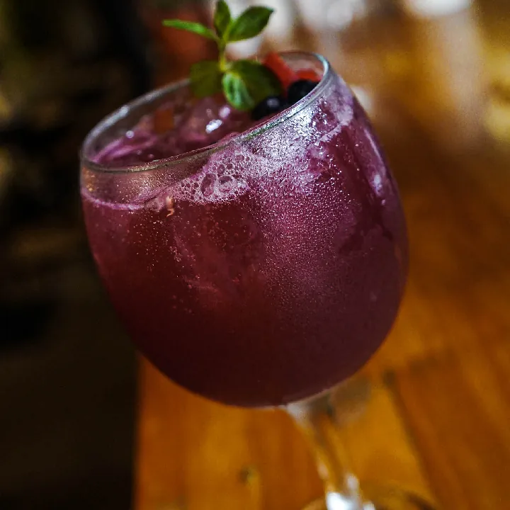 Soda de Frutos Rojos
