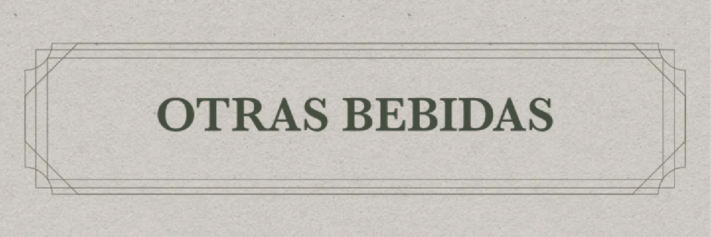 Otras Bebidas