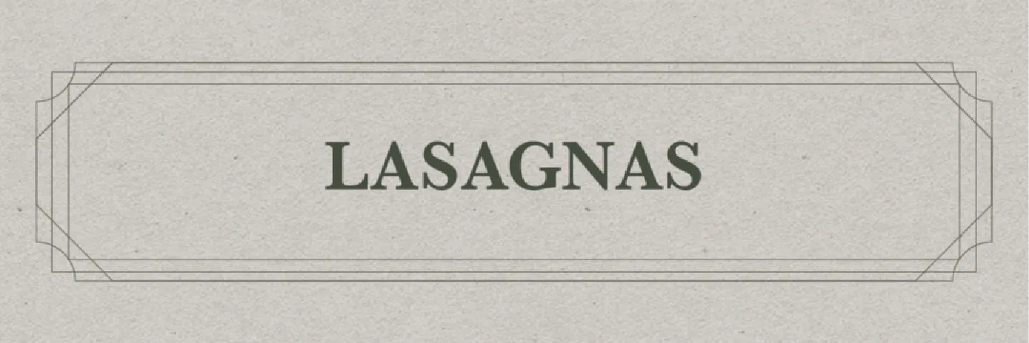 Lasagnas