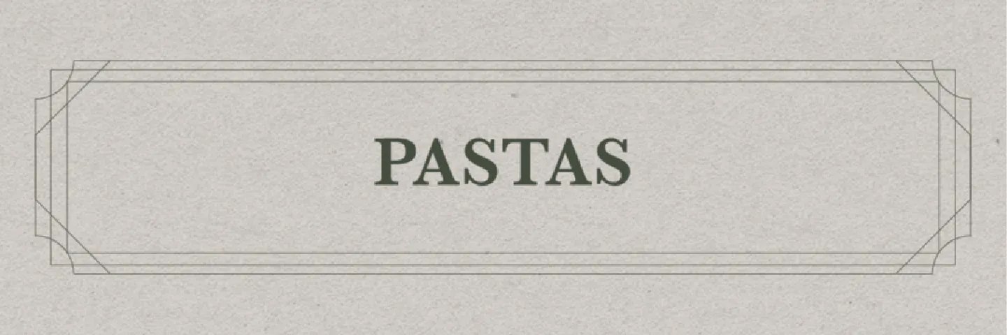 Pastas