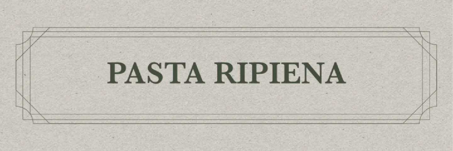 Pasta Ripiena
