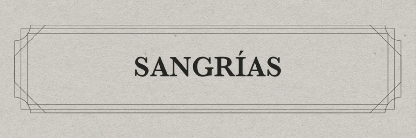 Sangrías