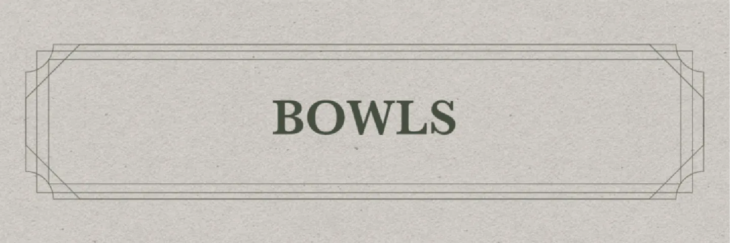 Bowls