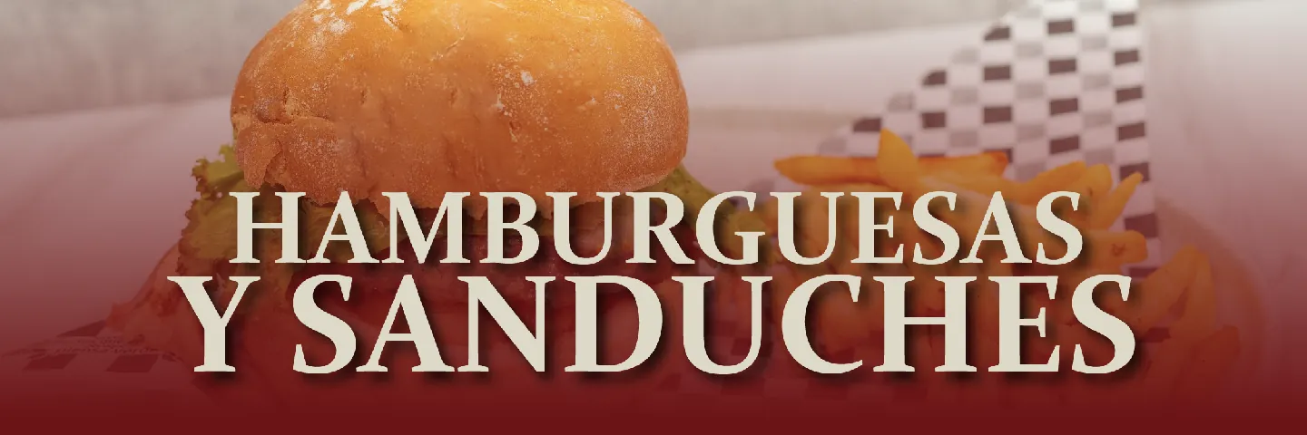 Hamburguesas y Sanduches