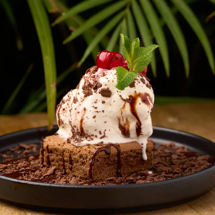 Brownie con Chocolate