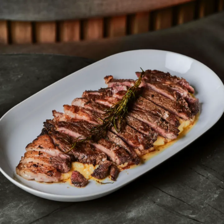 RIB EYE Y CREMOSO DE PAPA