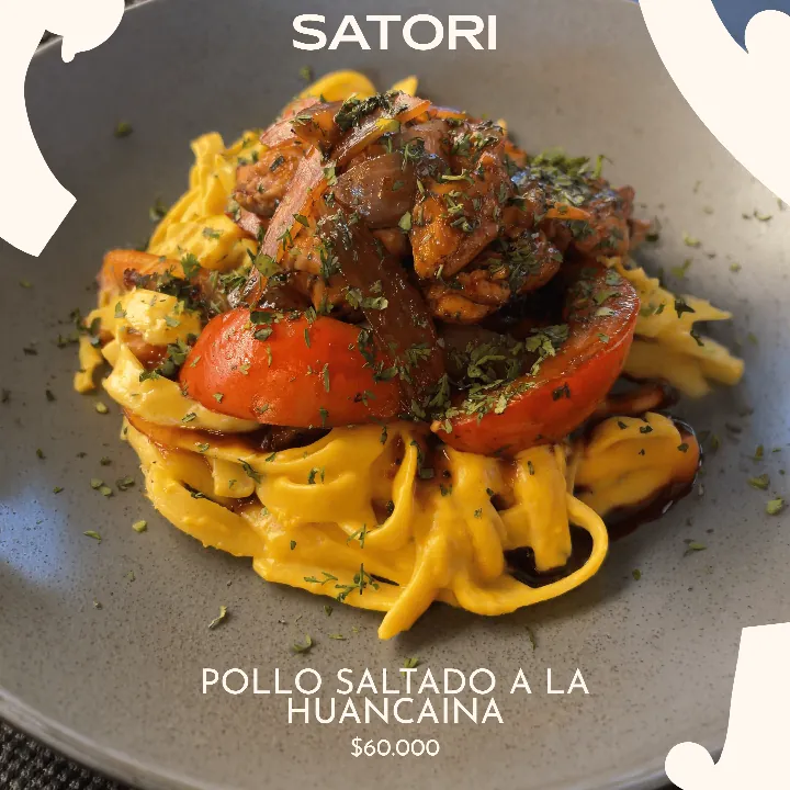 Pollo Saltado a la Huancaina