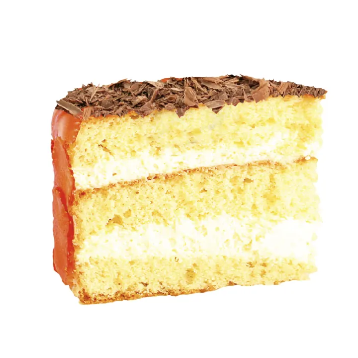 PORCIÓN DE TORTA DE FRESAS Y CHOCOLATE