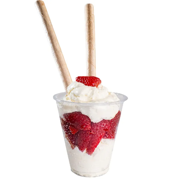 FRESAS CON CREMA