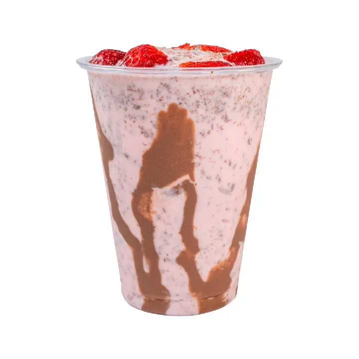 MALTEADA FRESAS CON CHOCOLATE