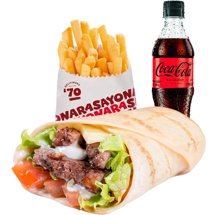 COMBO BURRITO CARNE