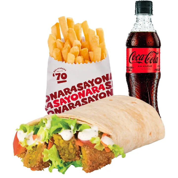 COMBO BURRITO VEGGIE