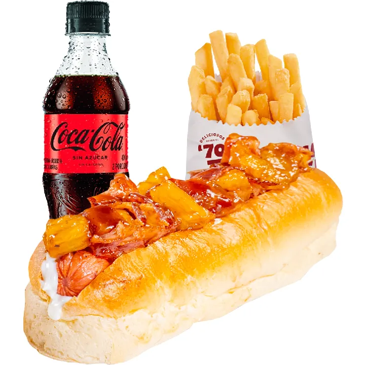 COMBO PERRO HAWAIANO