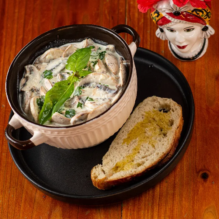 Crema de Champiñones