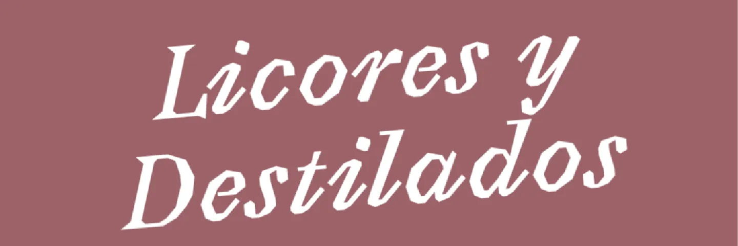 Licores y Destilados